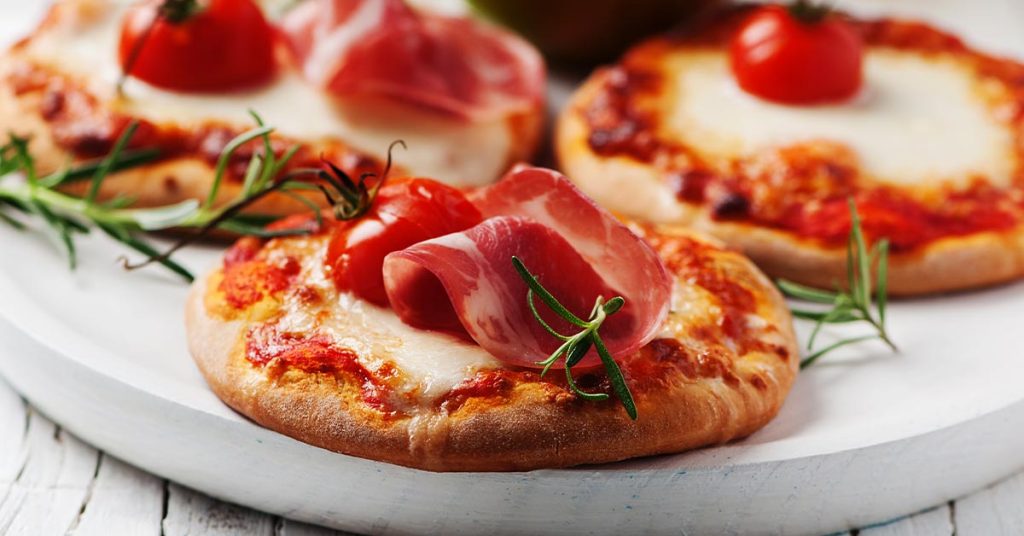 Pizzette fatte in casa
